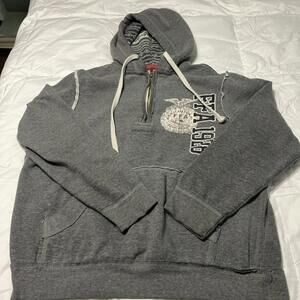 MV Sport Hoodie Women’s Pullover Sweatshirt In Gray Sz M “FFA 1928” Logo